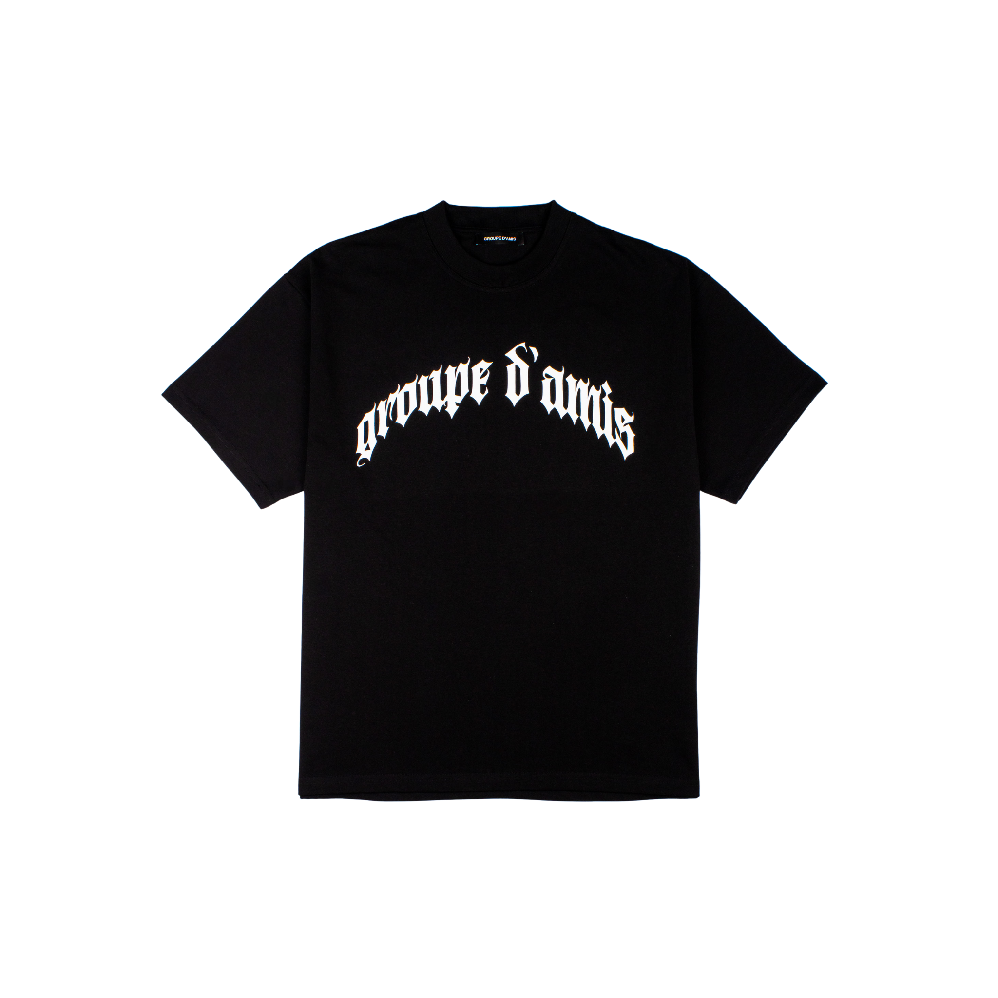 BLACK SCRIPT T-SHIRT